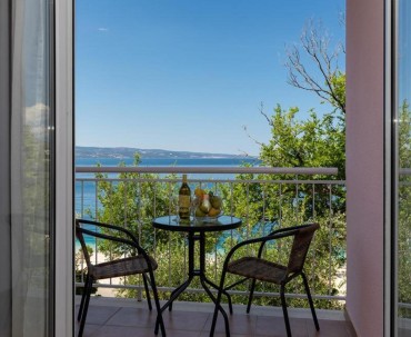 Hotel Brzet widok z balkonu