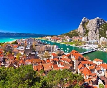 Omis widok z lotu ptaka